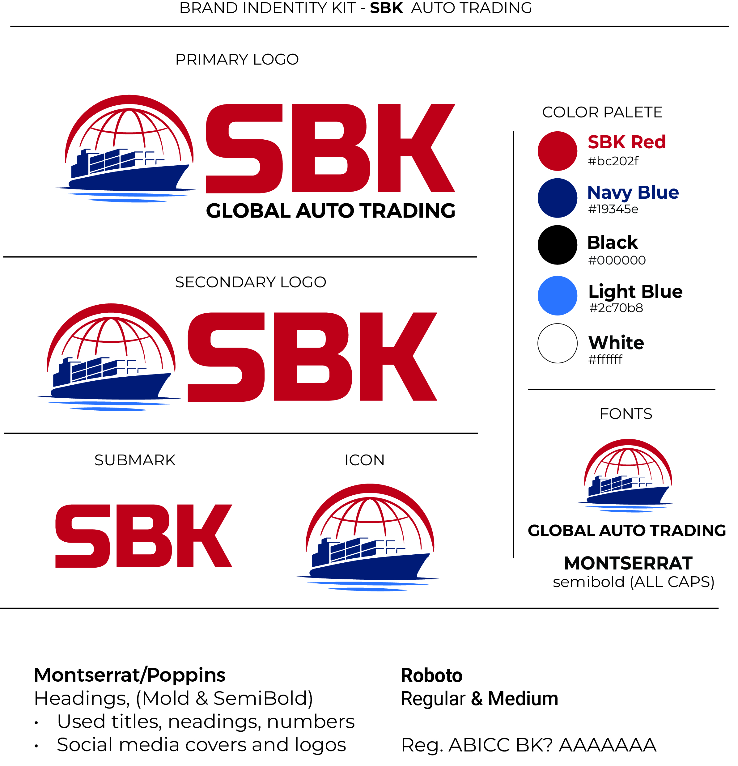 SBK BRAND INDENTITY KIT